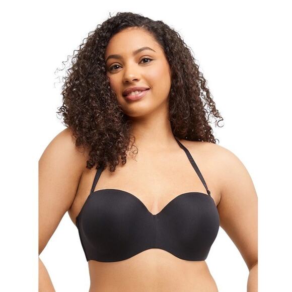 Maidenform Women's Strapless Lift Underwire Bra SN0004 - Black 36A - Picture 4 of 9